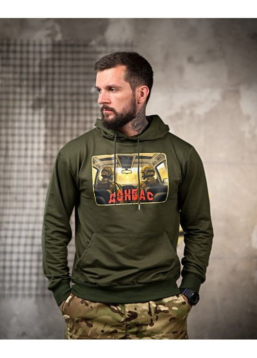 Тактичне чоловіче худі Донбас олива No Brand (360506889)