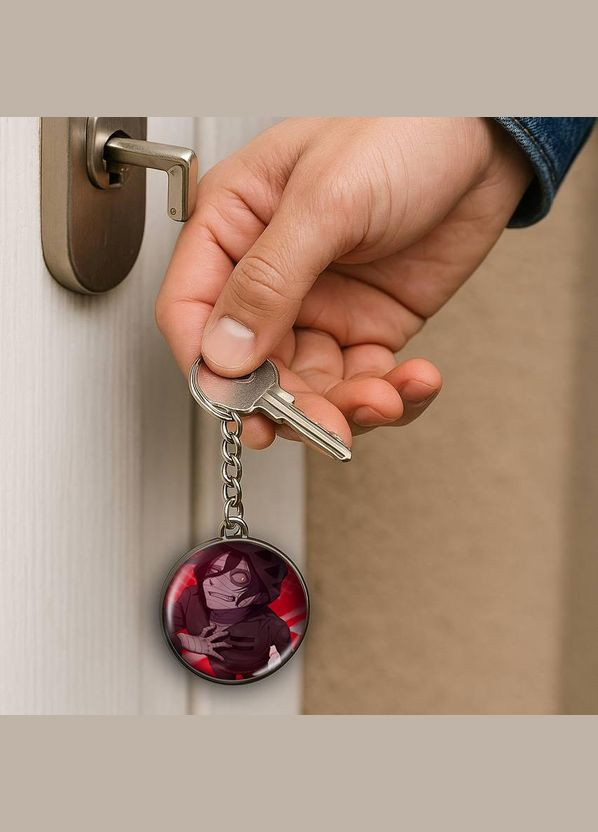 Набір підвіска (кулон) та брелок Аніме Янгол кровопролиття #06 (подарунковий набір) No Brand (332633368)