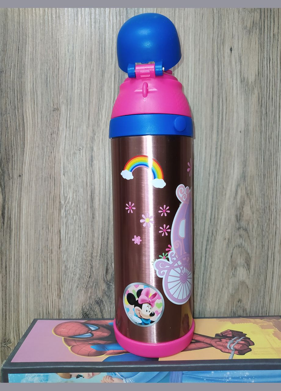 Термос с трубочкой Минни Маус 500 мл No Brand (342064536)