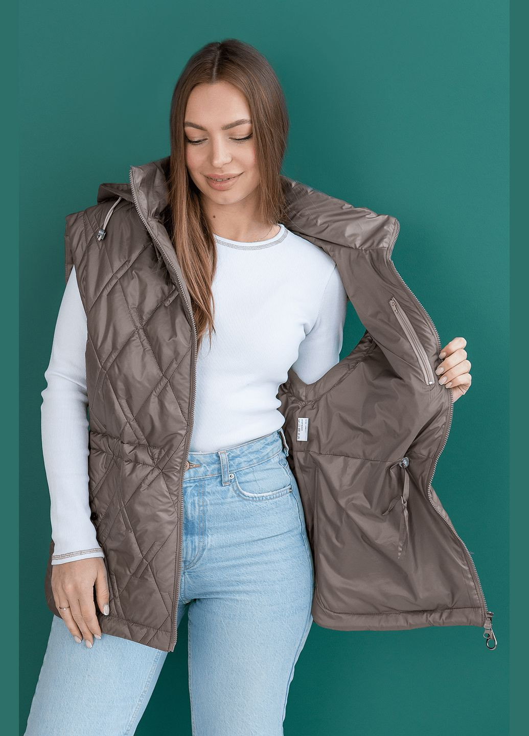 ЖИЛЕТ ЖІНОЧИЙ СІНТІ MioRichi (294182616)