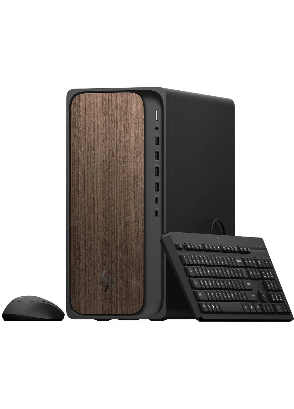ПК OmniDesk TWR M03-0000ua U5 225/16GB/512GB SSD/WiFi/K&M/DOS/Dark Wood HP (360400526)