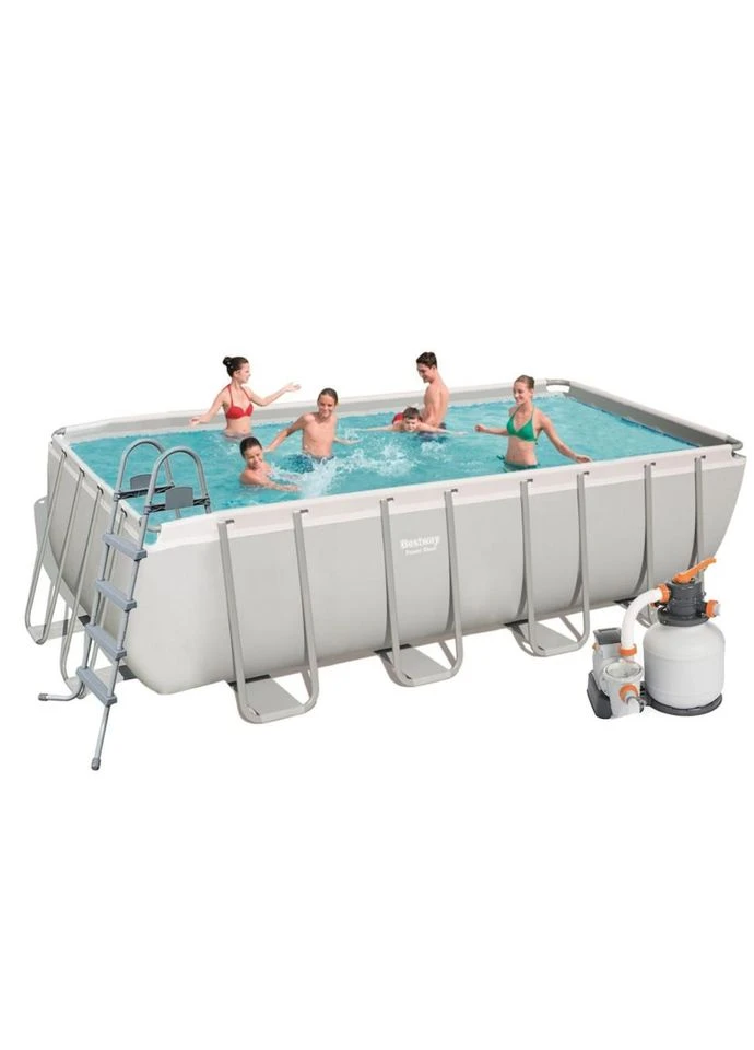 Каркасный бассейн Bestway 56671 (488-244-122см), 11532 л No Brand (388542185)
