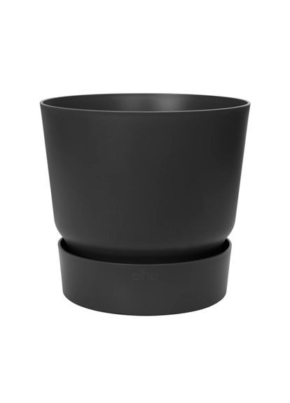 Вазон greenville round (графіт) 25 см (A014113) Elho (315149944)