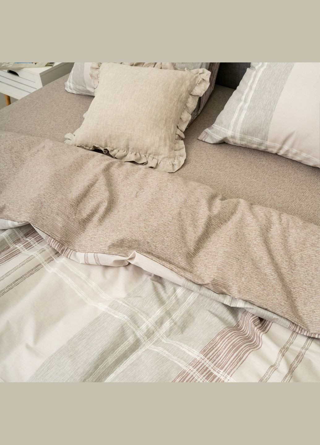 Комплект постільної білизни подвійний ранфорс Viluta 24321-dv (326487374)