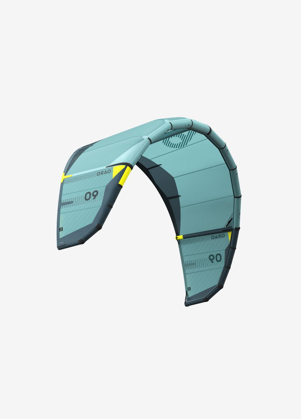 Кайт для Фрірайду Straterial Freeride Hangtime 9м² Бірюзовий + Ремкомплект ORAO (348116957)