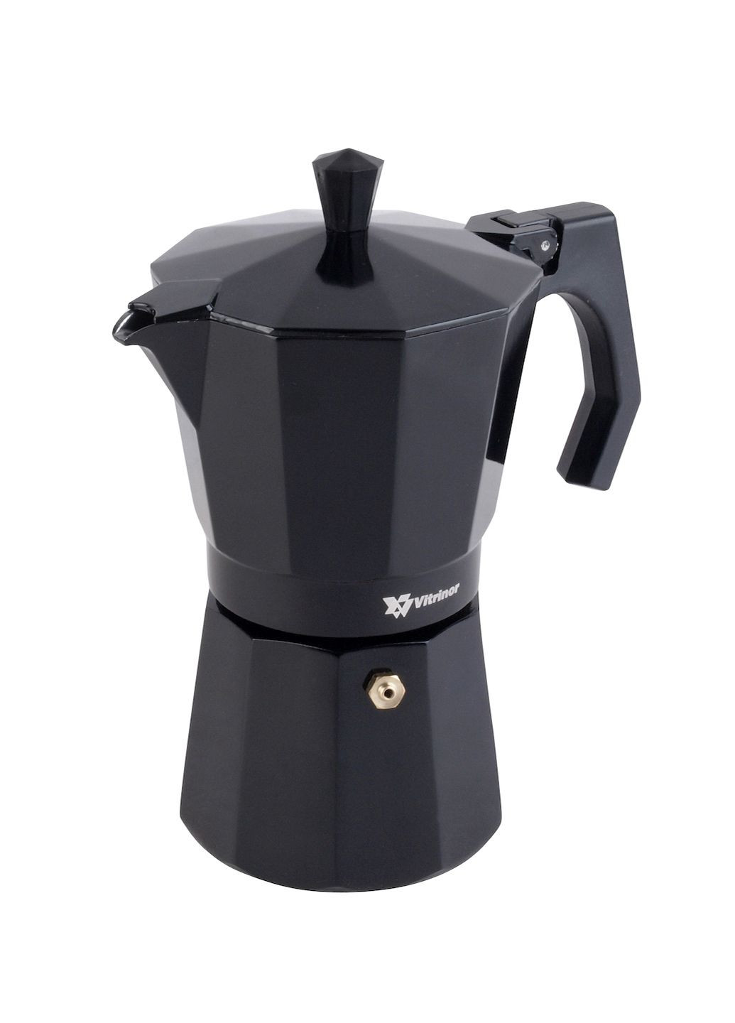 BLACK Гейзерна кавоварка 6 чашок Vitrinor (276908151)