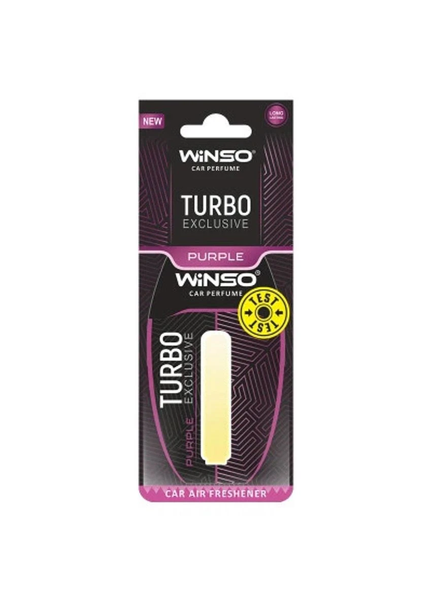 Ароматизатор для автомобіля Turbo Exclusive - Purple Winso (382746828)