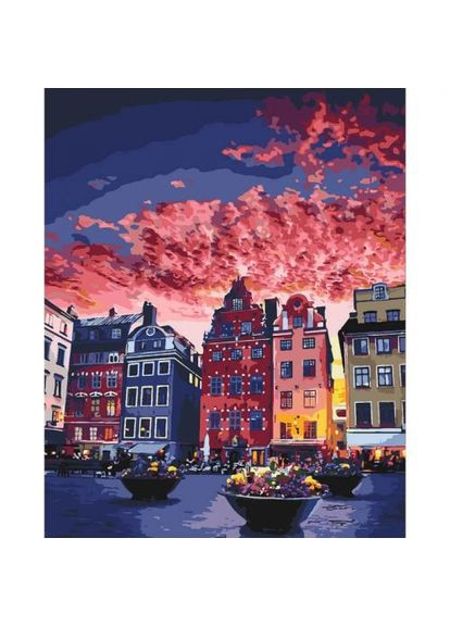 Картина по номерам "Каникулы в Стокгольме" КНО3558 Идейка (292707379)