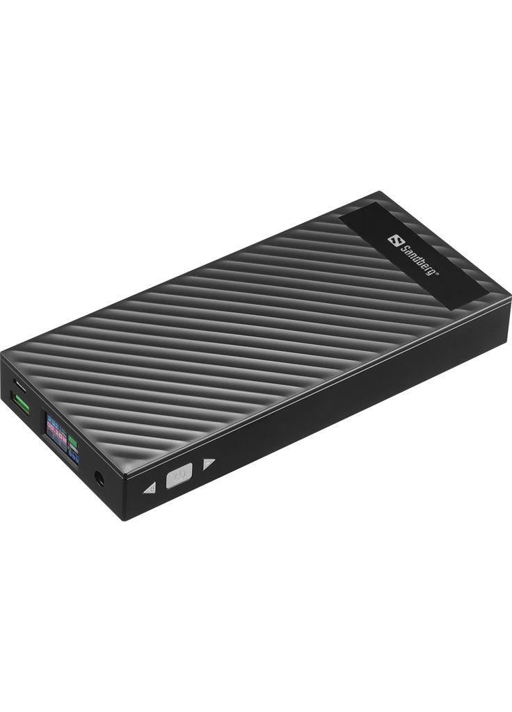 Батарея універсальна 30000mAh PD/100W, DC/3-24V/120W, QC/3.0 (420-88) Sandberg (347174109)