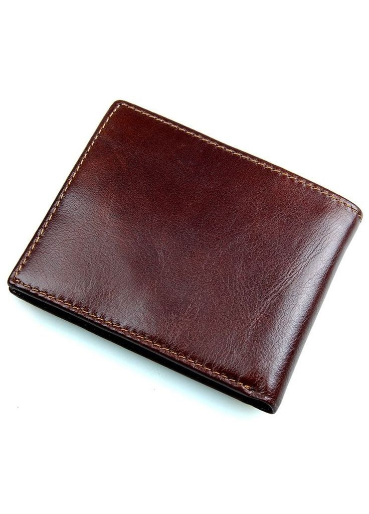 Кошелек мужской Кожаный 14374 Коричневый Vintage (306882272)