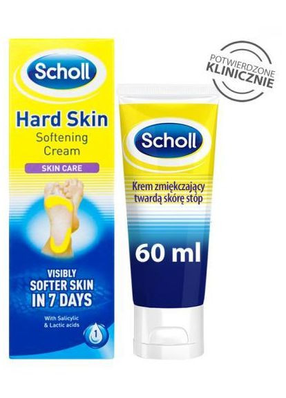 Крем смягчающий твердую кожу стоп Шолл, SCHOLL HARD SKIN, 60 мл No Brand (368851165)