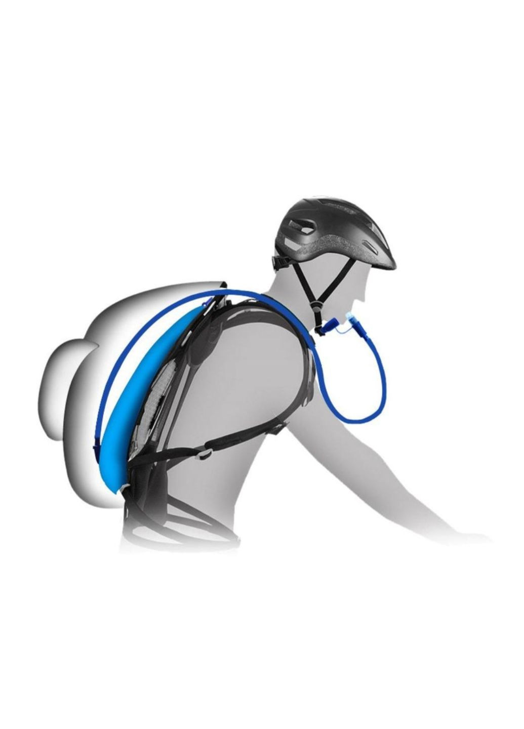 Туристический гидратор для воды на 3 литра. No Brand (339106313)