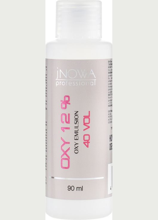 Окислительная эмульсия, 12% OXY 12% (40 vol) 1000ml (433593-121043) jNOWA Professional (368648866)
