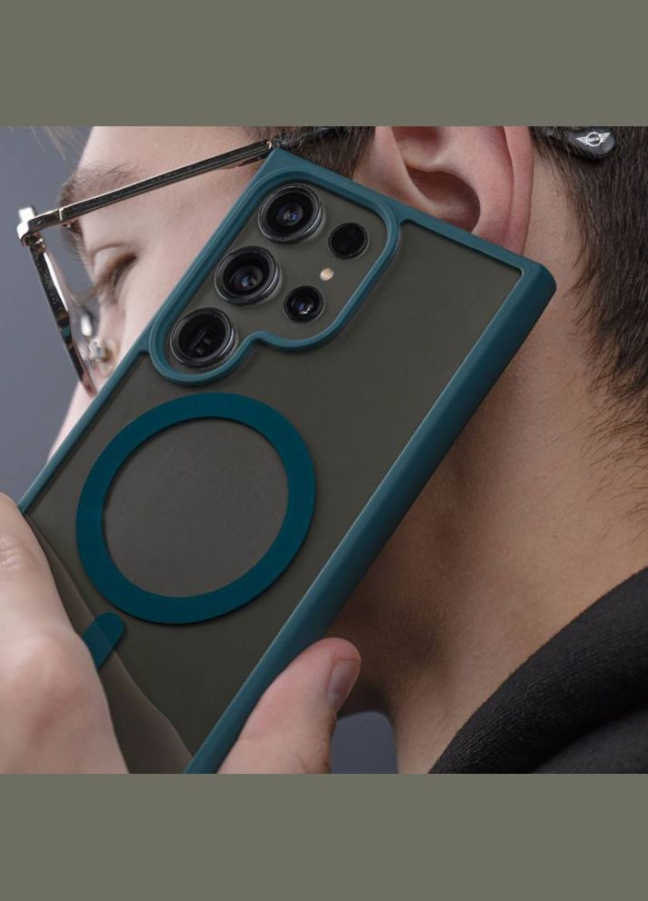 Чохол Ardor Case with MagSafe Samsung Galaxy S23 Forest Green Wave (304731908)