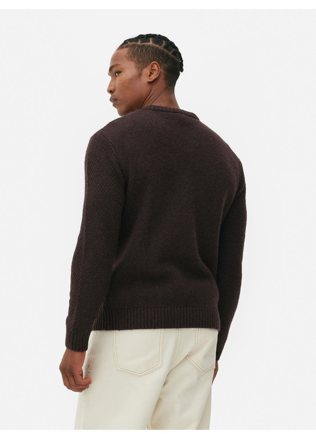 Темно-коричневий джемпер зима,темно-коричневий, Primark