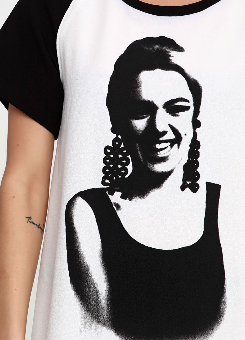 Туніка Біло-чорний Andy Warhol (325699548)