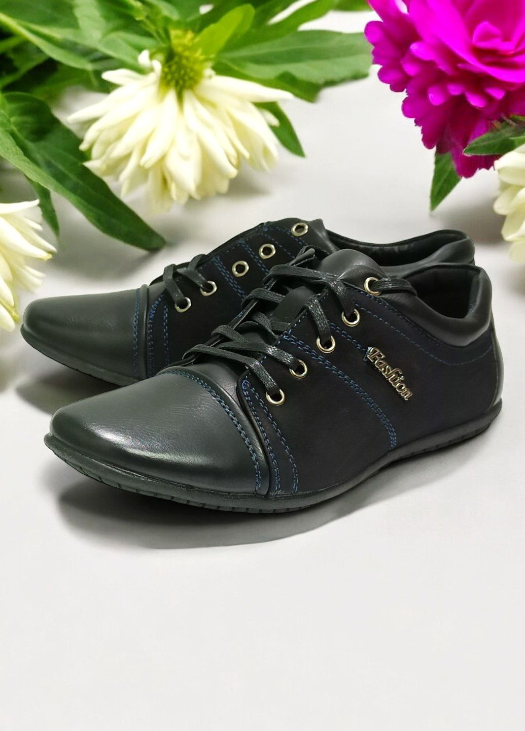 Туфлі для хлопчика до школи класичні строгі 6532 чорні Paliament (299339600)