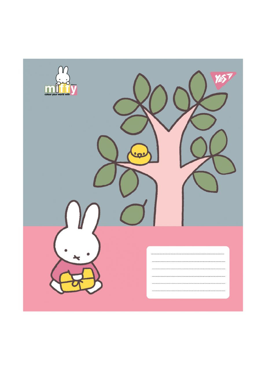 Набір зошитів Miffy Spring А5, в лінію, 24 аркуші, 20 шт. () Yes 767630 (350668815)