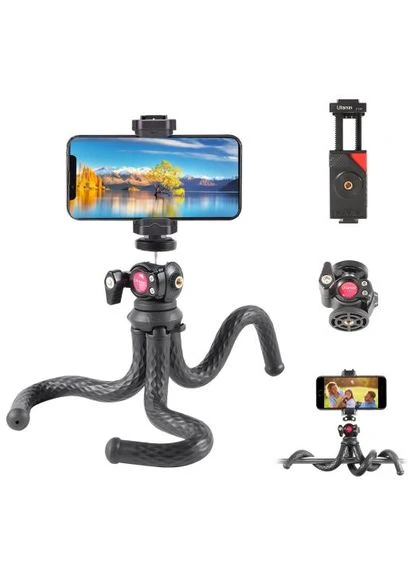 Штатив с гибкими ножками для телефона FT-01 Phone Tripod with Holder Ulanzi (359446255)