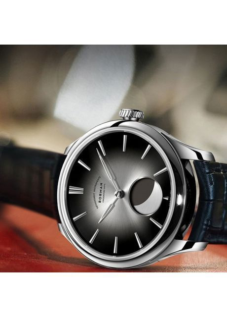 Наручний годинник чоловічий Aristocrate Сріблястий (2732) Borman (364274265)