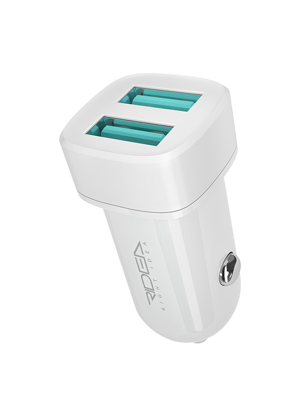Автомобільний Зарядний Пристрій RCC-21012 Grand 2USB 2.4 A Бiлий Ridea (340913589)