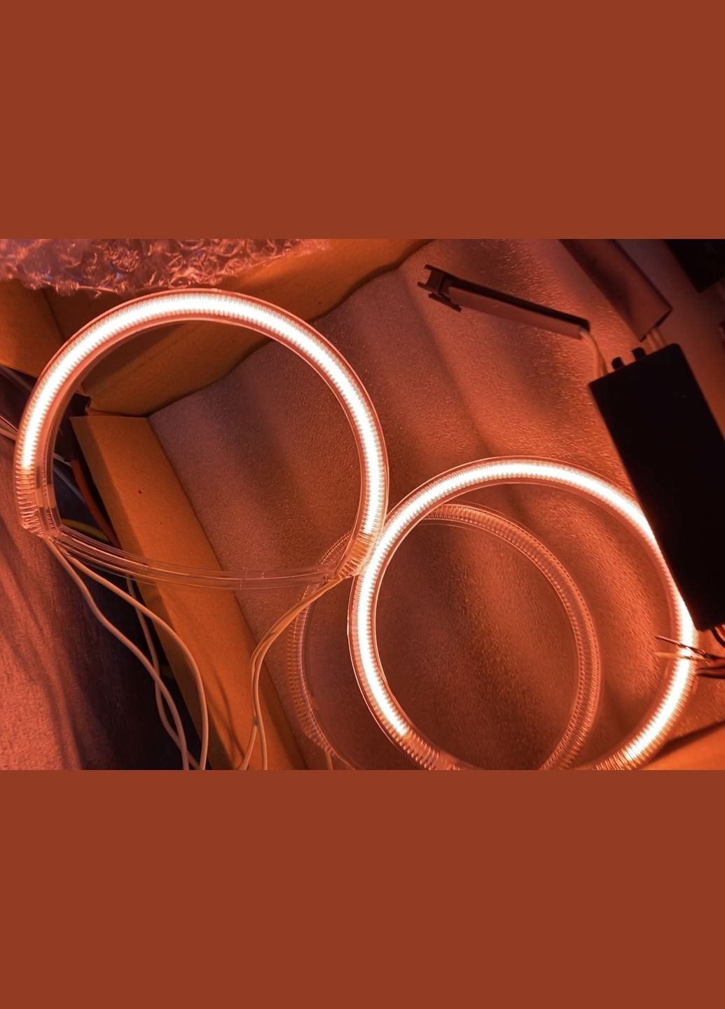 CCFL Ангельские глазки на E87 Красные BMW (339786717)