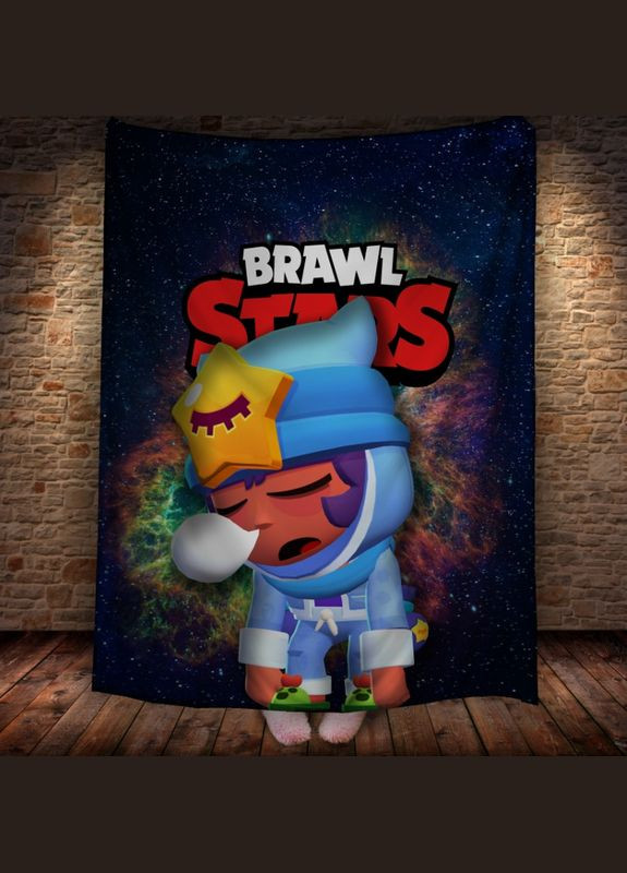 Плед з 3D принтом на тему Brawl Stars Герої Бравл Старс Перша Креативна мануфактура PERFECTUS Плед (301869731)