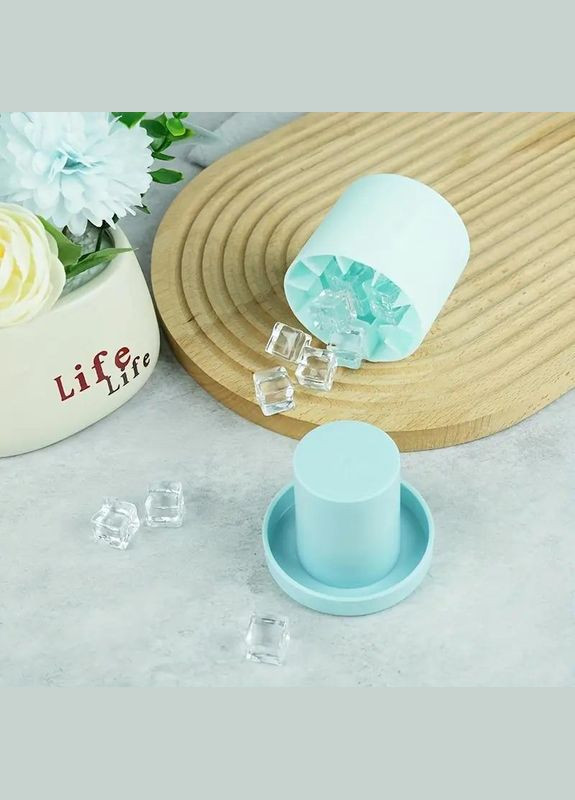 Силіконова форма для льоду з кришкою "Стакан міні" China (322871957)