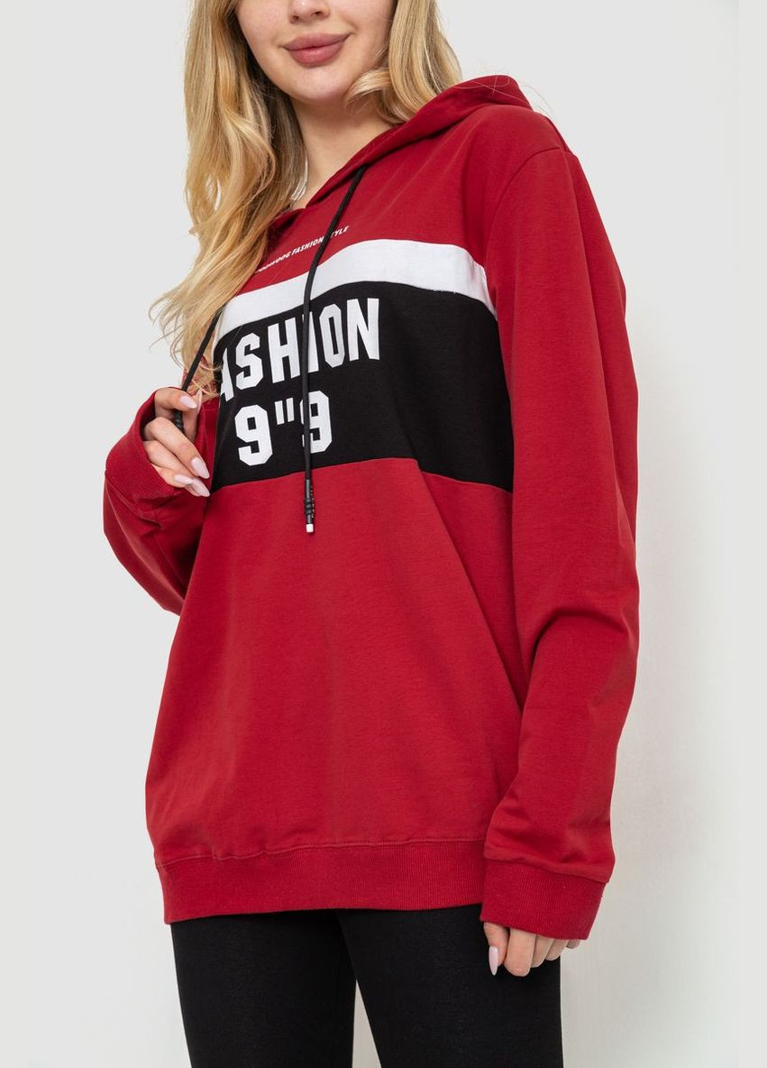 Батник женский с капюшоном, цвет черный, Ager (292130596)