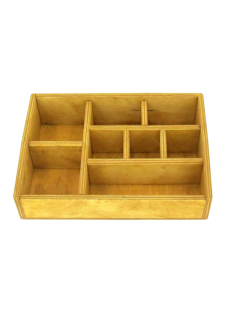 Настольный органайзер из дерева Солкертон карри (КНЦ-005103) No Brand (328228299)