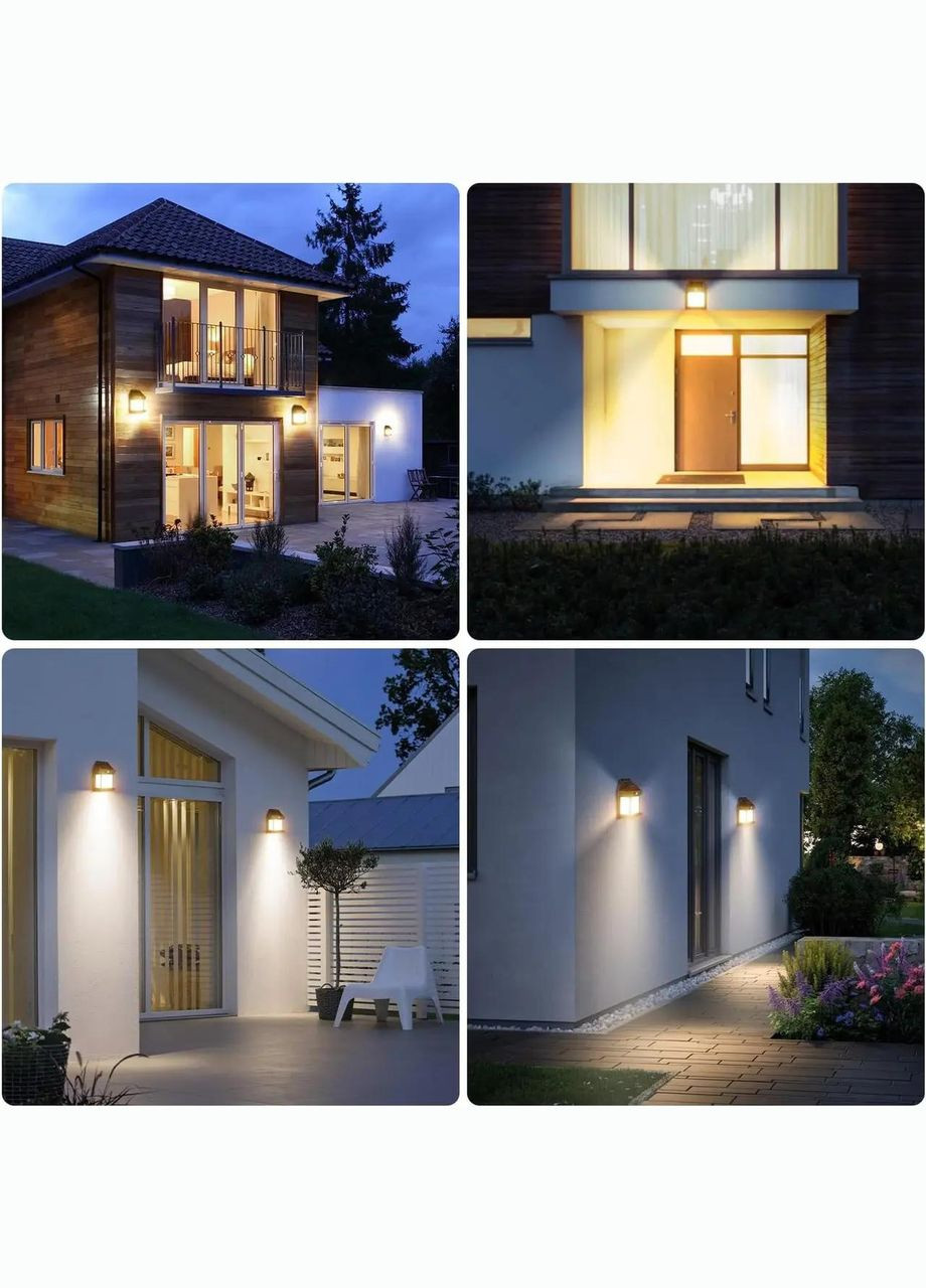 Уличный светильник на солнечной батарее с датчиком движения настенный лофт No Brand (337173597)