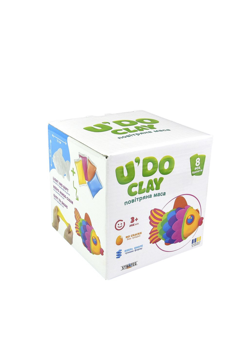 Набор для творчества U'DO Clay цвет разноцветный CB-00279808 Strateg (336146263)