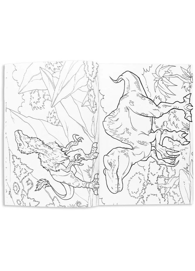 Dinosaur Expedition Розмальовка/ Дінозаур Експедіш Yes (321618810)