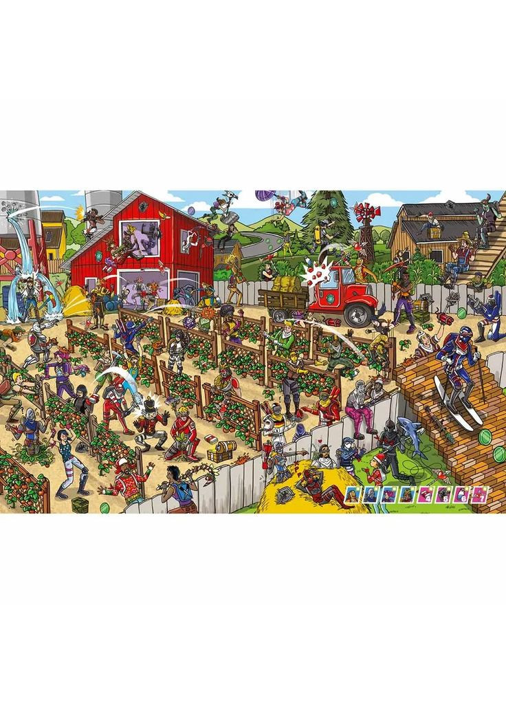 Книжка Fortnite Official Куди подівся Джонсі? Шукай і знаходь (9786177940806) Артбукс (353221253)