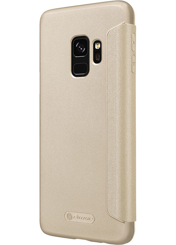 Чехол-книжка Sparkle Leather Case Samsung Galaxy S9 Gold Nillkin (301781393)