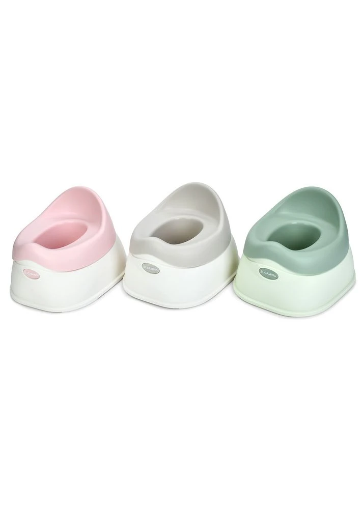 Горшок детский BASIC POTTY со съемным верхом, разные цвета (ME 1153-1 Mix) El Camino (361400708)