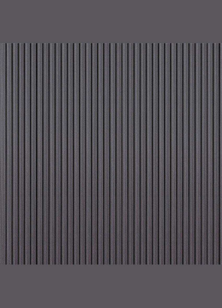 Рейка декоративна WPC стінова 3000х150х9мм Графіт SW-00001871 Sticker Wall (330020174)