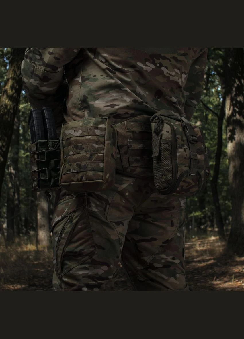 Комплект Modular Battle Belt без баллистической защиты. Пояс с обвесами. Мультикам Ukrarmor (342114862)
