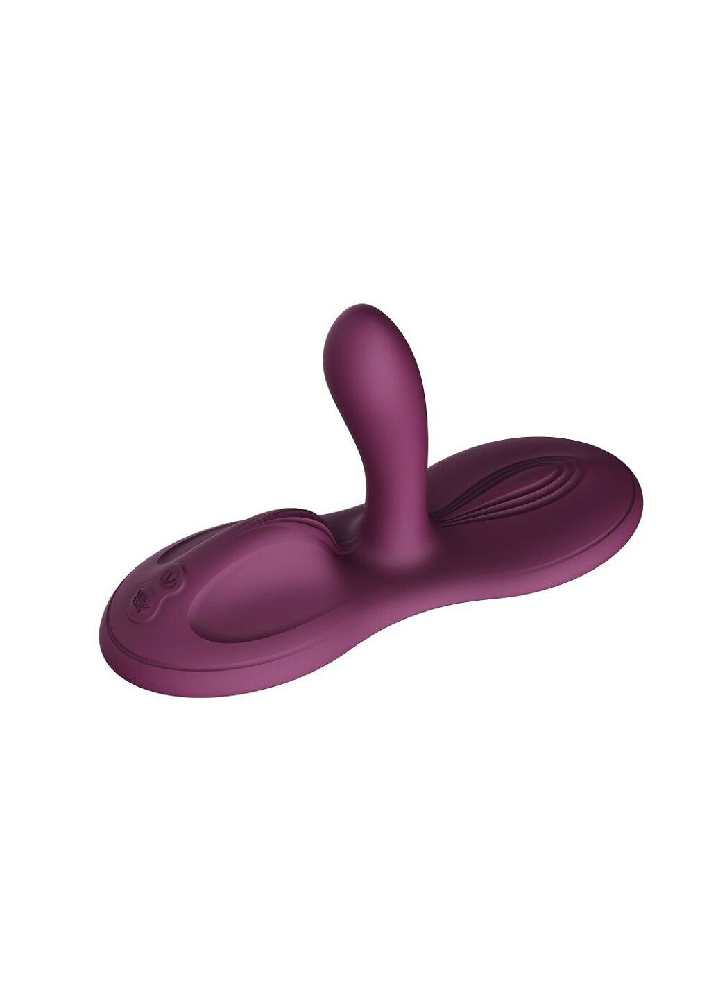Sit-on-top смарт-вибратор – Flora Smart Vibrating Pad Velvet Purple, 9 моторов Zalo (333332288)