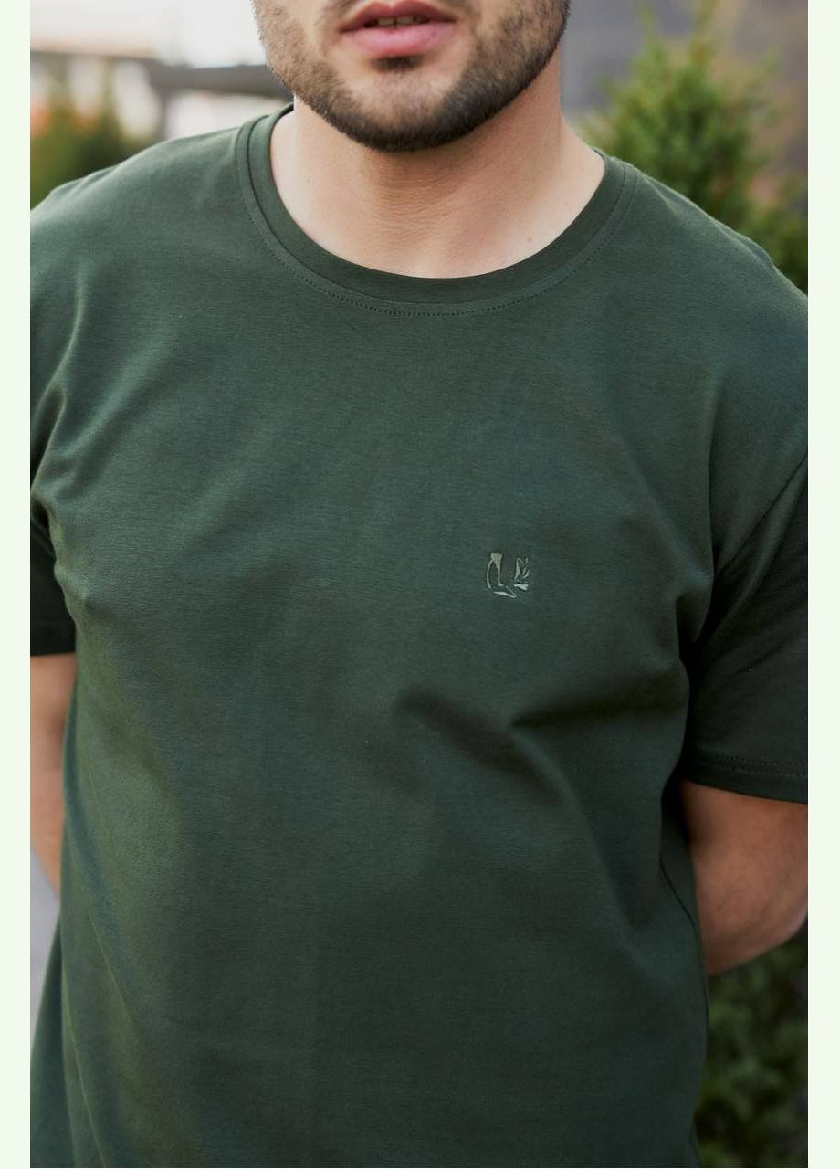 Хакі (оливкова) футболка чоловіча з коротким рукавом Україна