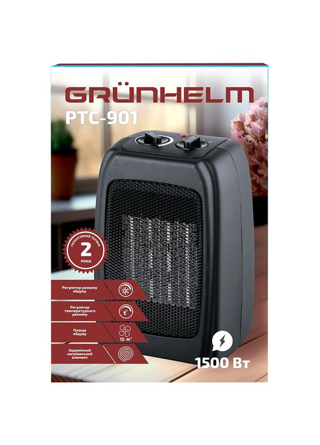 Тепловентилятор PTC-901 Grunhelm (361305944)