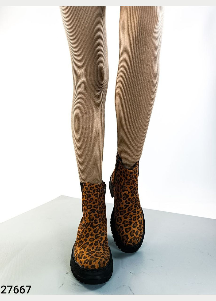 Зимние зимние ботинки No Brand без декора из натуральной замши