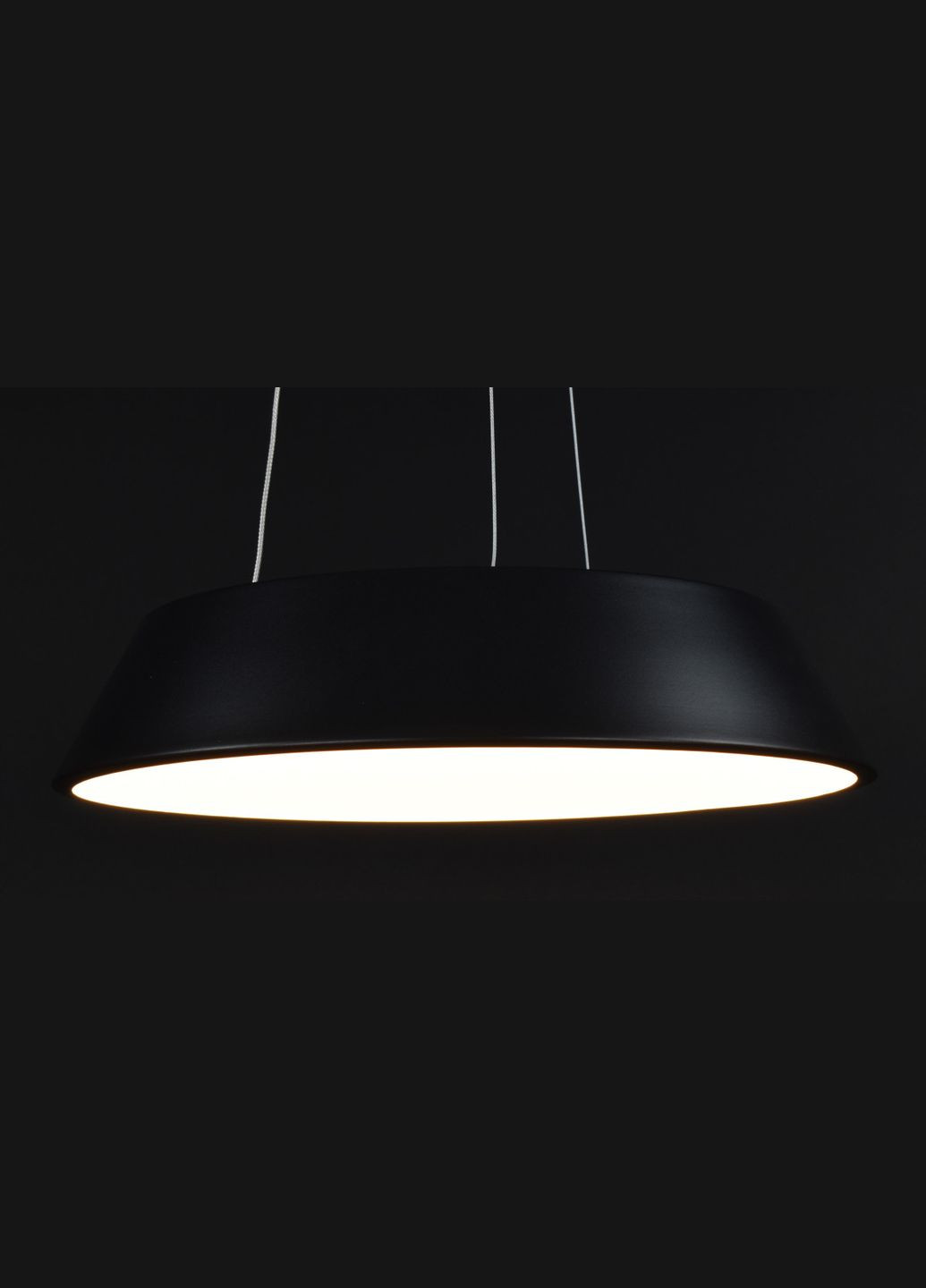 Люстра светодиодная подвесная LED светильник для квартиры на потолок лэд с пультом 27567 Черный 20-90х40х40 см. Sunnysky (364502105)