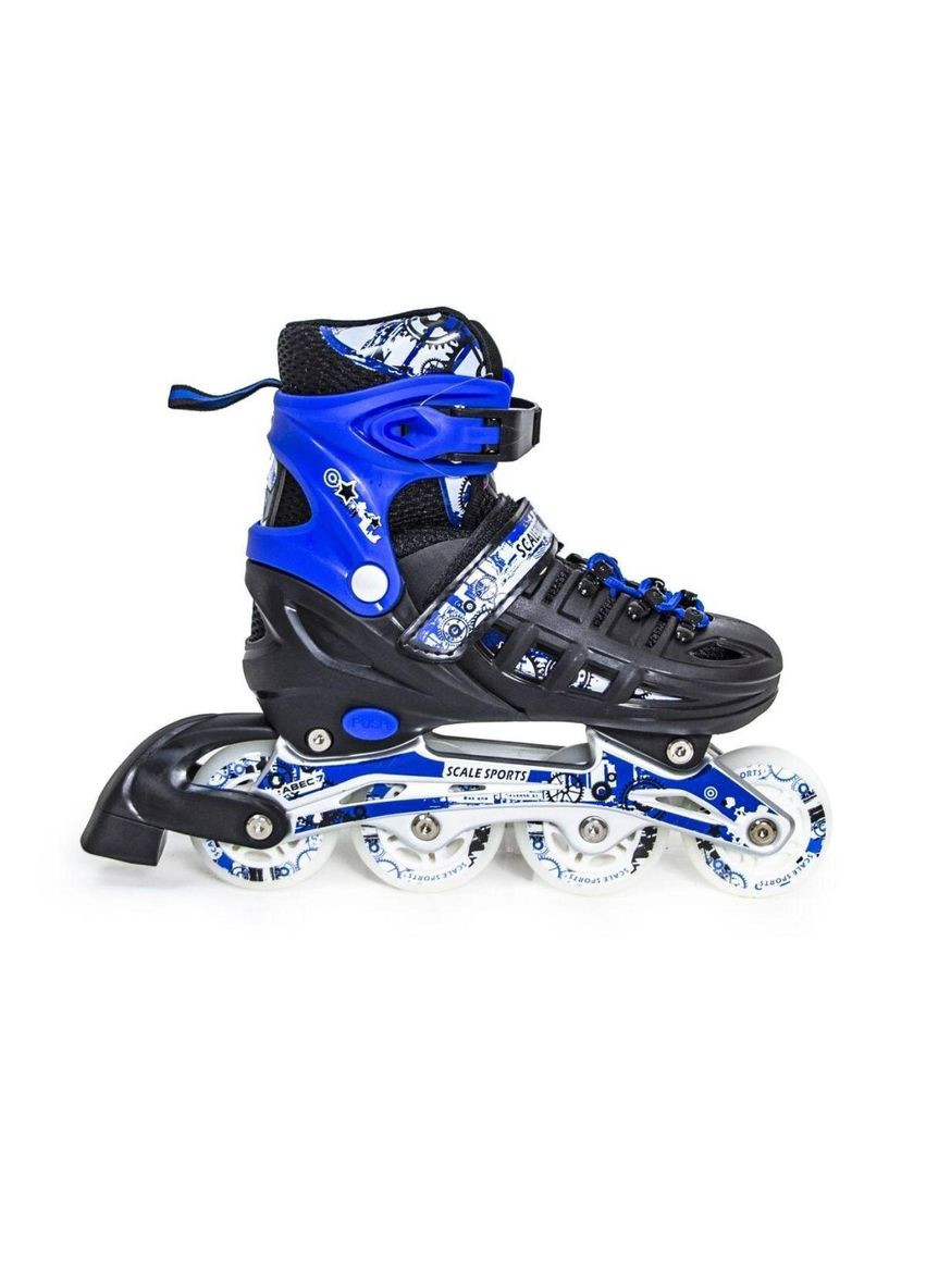 Ролики-ковзани 29-33 Чорно-синій (2000903106067) shop (2000903106067) Scale Sport (365040940)