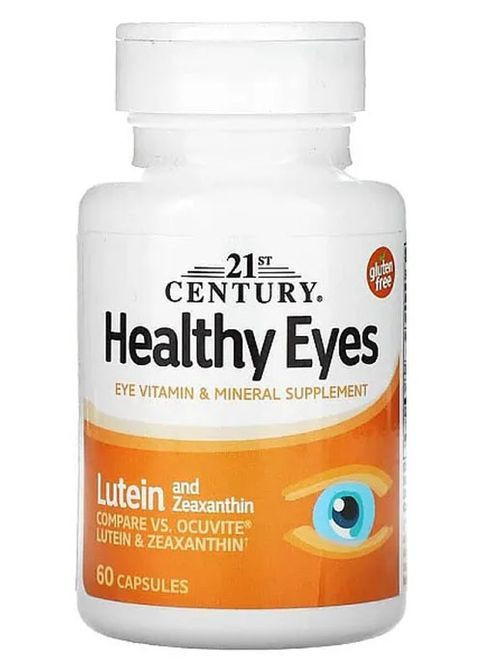 Healthy Eyes Lutein & Zeaxanthin 60 Caps 21st Century (362700149)