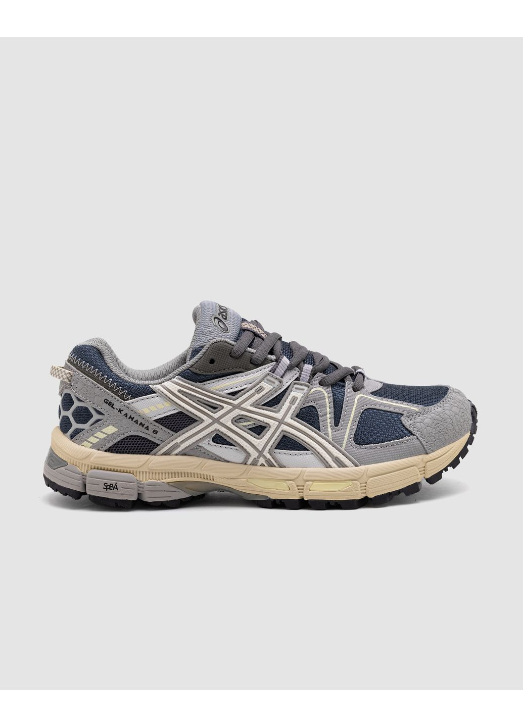 Сірі Осінні кросівки чоловічі asics gel kahana 8 grey blue асікс гель кахано 8 No Brand