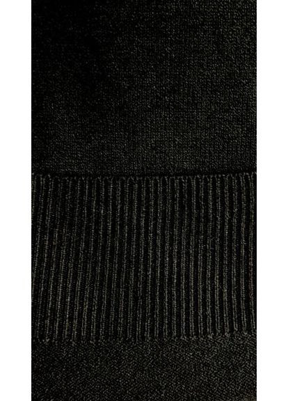 Чорний демісезонний жіночий віскозний светр, бирюзовий, (арт. 326т) No Brand