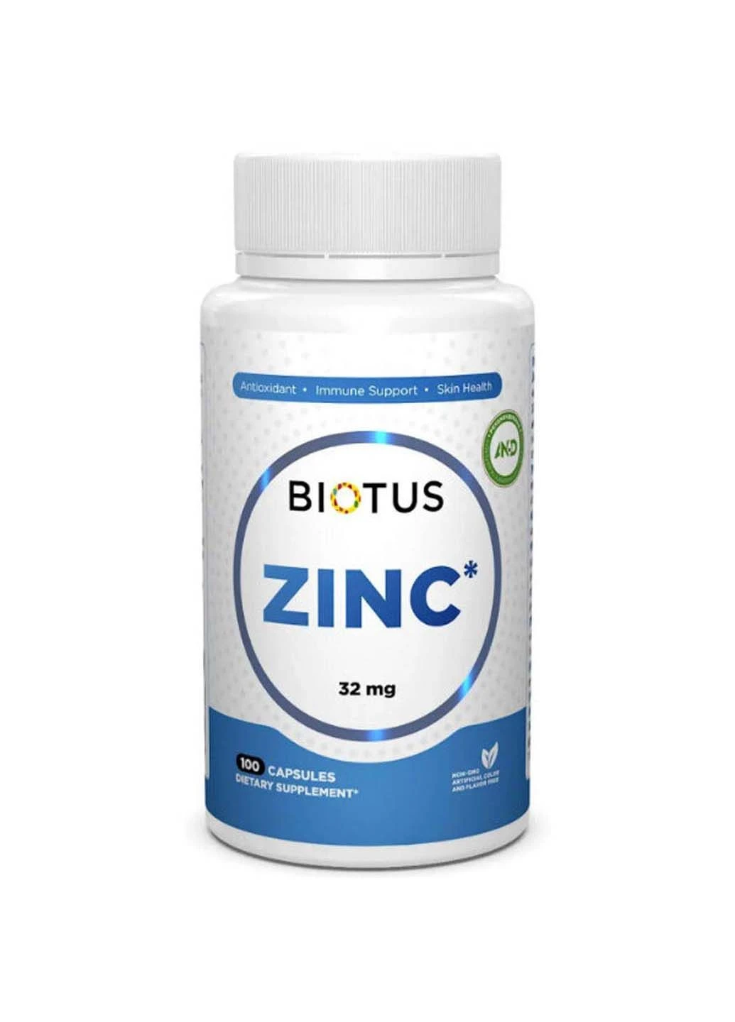 Мікроелемент Цинк Zinc 32 mg 100 Caps Biotus (301861230)