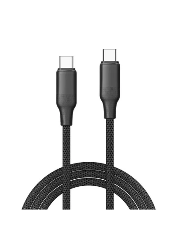 Дата кабель USB-C to USB-C 1.0m 3A 60W TPE embossed black (CW-CBPDCC101-BK) Colorway (399297452)