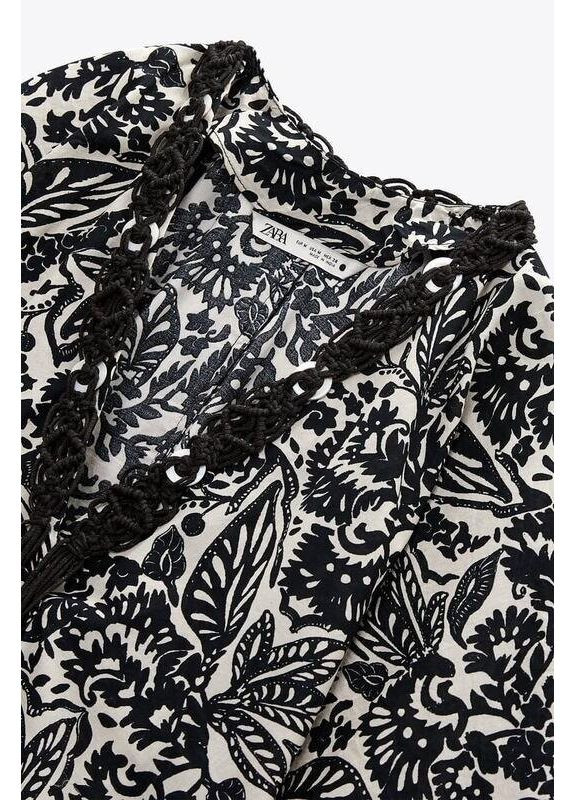 Комбінована сукня 5107/243 Zara